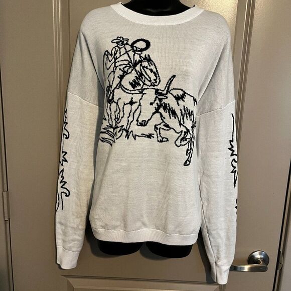 NEW Women's Ryon Roper Reversible Sweater Top - Picture 10 of 15